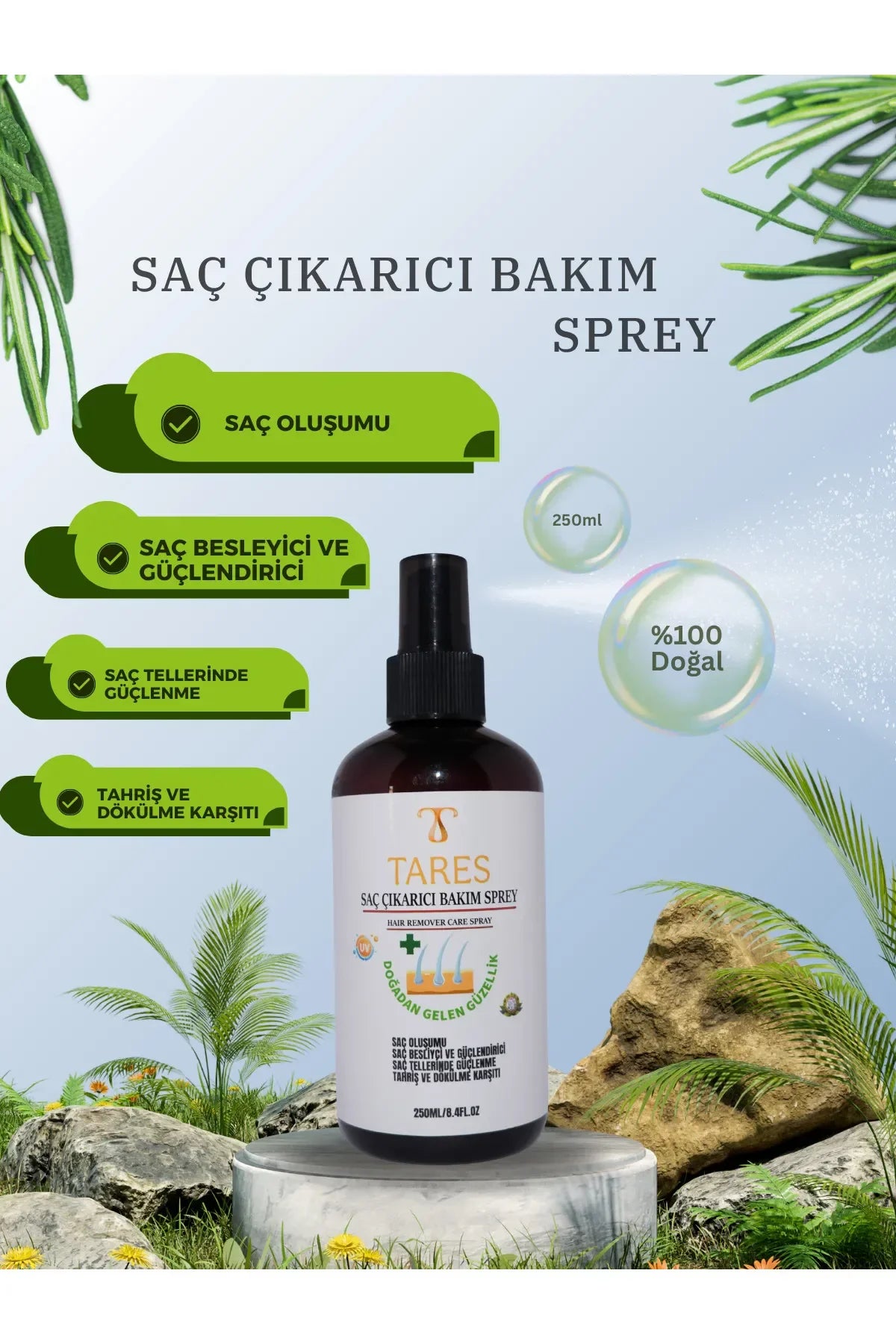 Saç Çıkarıcı Bakım Spreyi