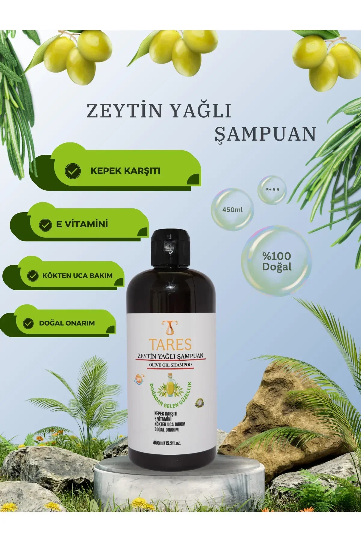 Zeytinyağlı Şampuan